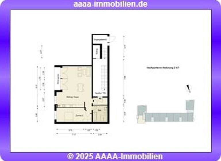 Wohnung zum Kauf 749.000 € 2 Zimmer 85,7 m²<br/>Wohnfläche 5.<br/>Geschoss Friedrichshain Berlin 10243