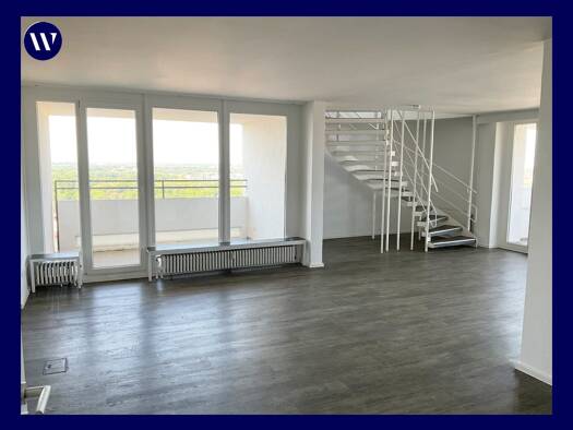 Penthouse zur Miete 1.800 € 3 Zimmer 203 m² 19. Geschoss Kurt-Schumacher-Straße 12 Braunschweig Braunschweig 38102