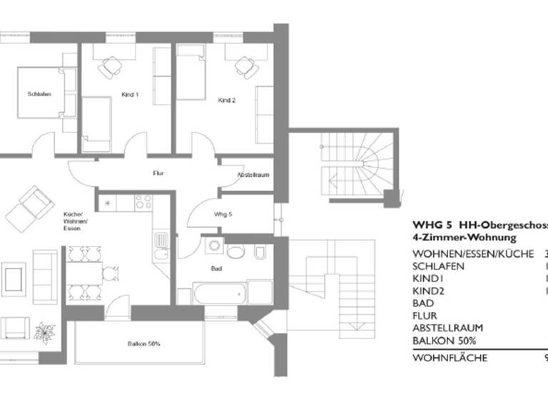 Wohnung zum Kauf 299.000 € 4 Zimmer 93,8 m² Gohlis Dresden 01156