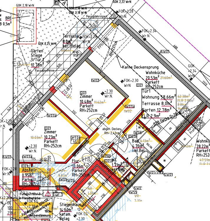 Wohnung zur Miete 1.181 € 3 Zimmer 58,7 m²<br/>Wohnfläche EG<br/>Geschoss Wien 1220