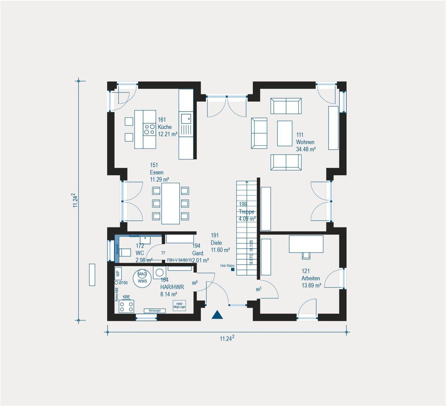 Immobilie in Wessobrunn - Exklusives Villenprojekt in Wessobrunn - Individuell geplant, hochwertig realisiert - Bild 1