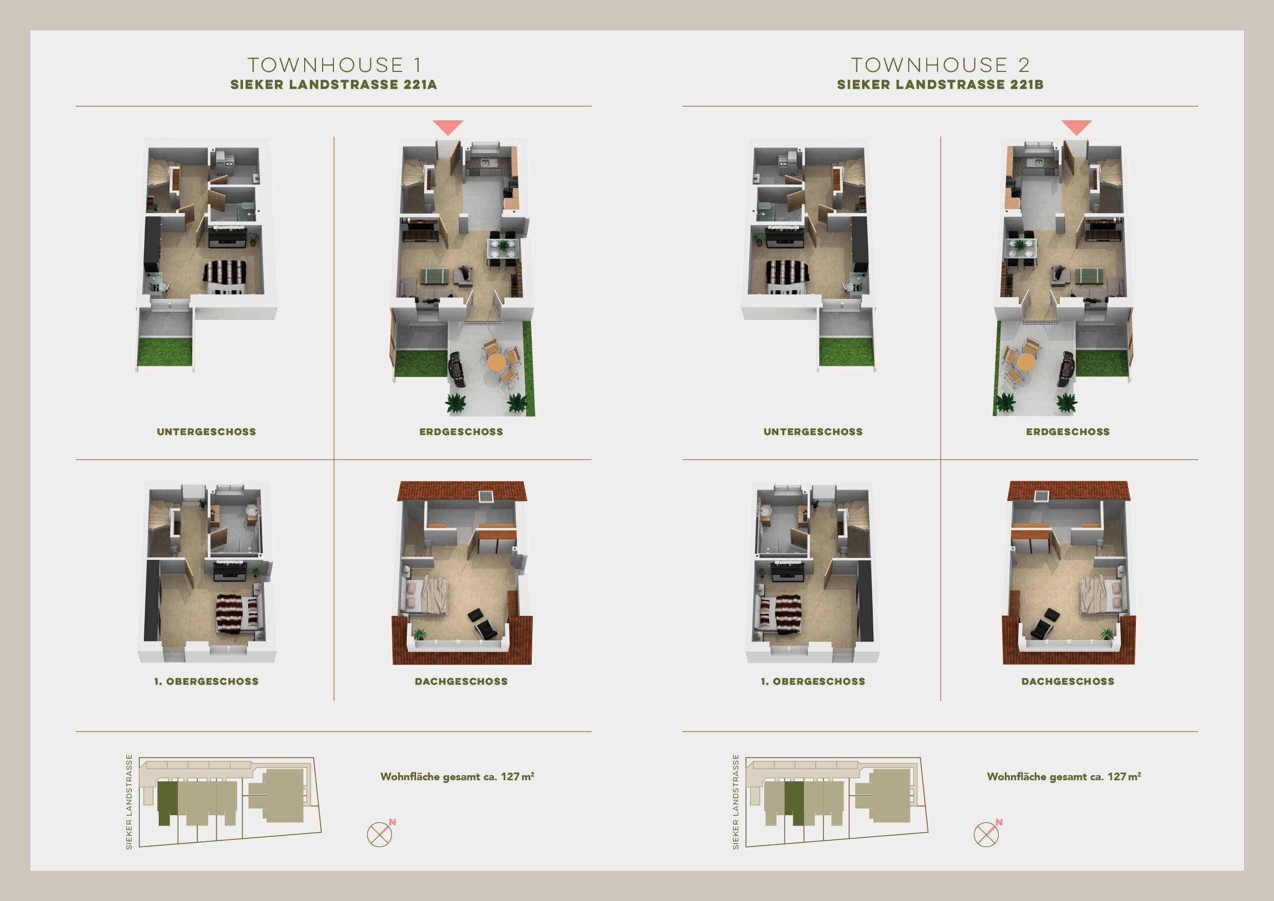 Reihenmittelhaus zum Kauf 785.000 € 4 Zimmer 127 m²<br/>Wohnfläche 95 m²<br/>Grundstück ab sofort<br/>Verfügbarkeit Großhansdorf 22927