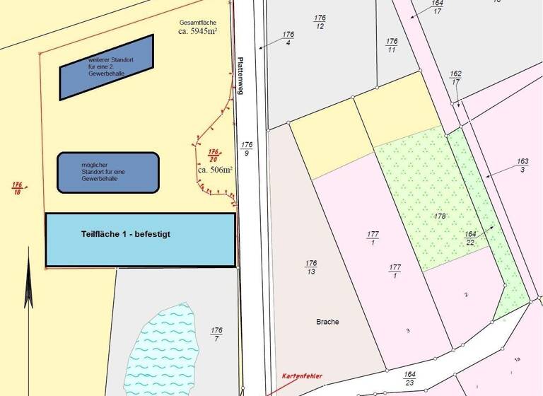 Gewerbegrundstück zur Miete 3.500 m² Grundstück Stäbelow 18198