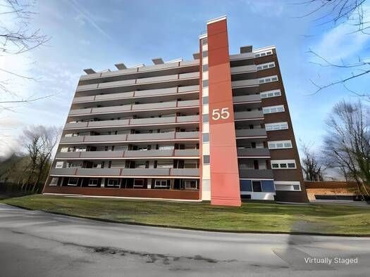 Wohnung zur Miete 629 € 3 Zimmer 66 m² 6. Geschoss Oderstraße 55 Gartenstadt Krefeld 47829