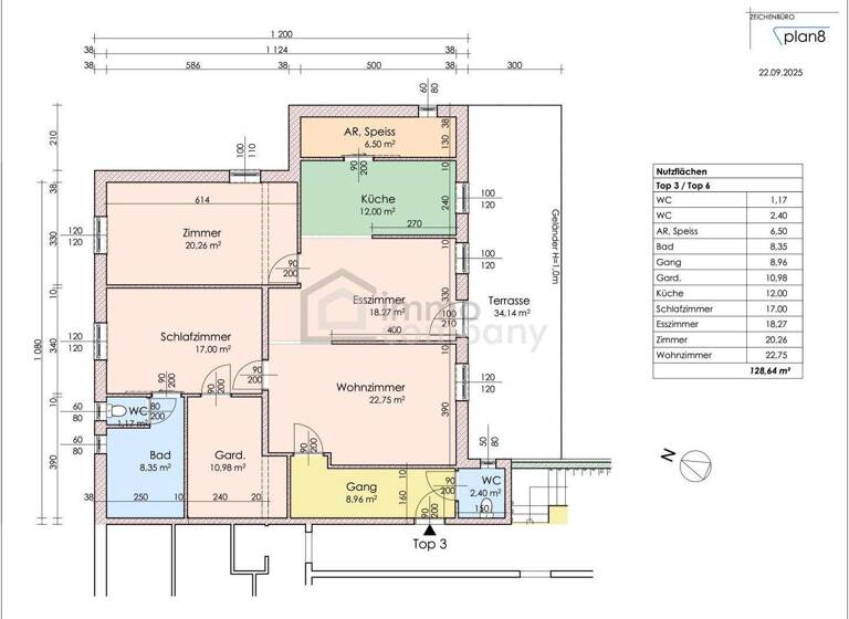 Wohnung zum Kauf - Erstbezug 499.000 € 4 Zimmer 128 m² Sankt Georgen am Leithagebirge Eisenstadt 7000