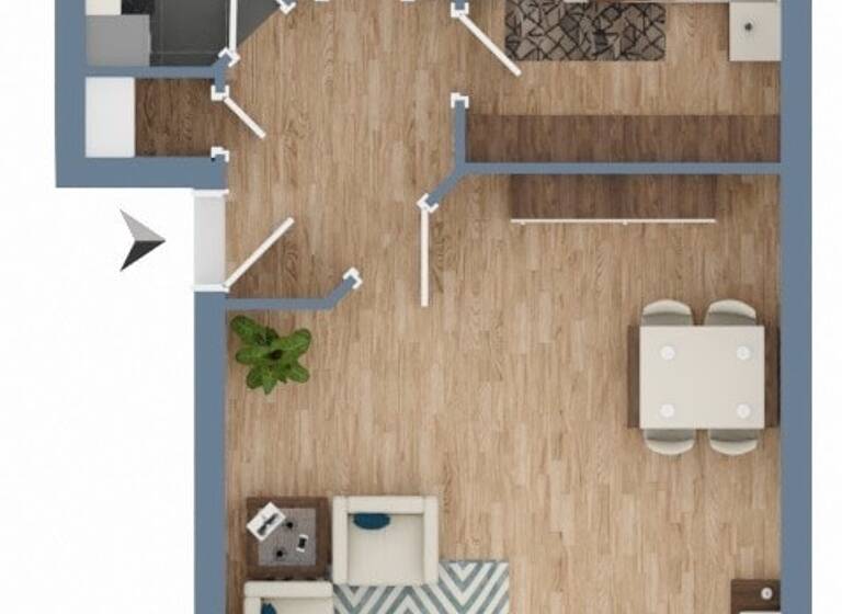 Wohnung zum Kauf 165.000 € 2 Zimmer 69 m² 1. Geschoss frei ab 01.06.2026 Milspe Ennepetal 58256