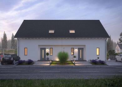 Doppelhaushälfte zum Kauf - Neubau provisionsfrei 779.999 € 10 Zimmer 300 m² 700 m² Grundstück Hüttendorf Hüttendorf 91056