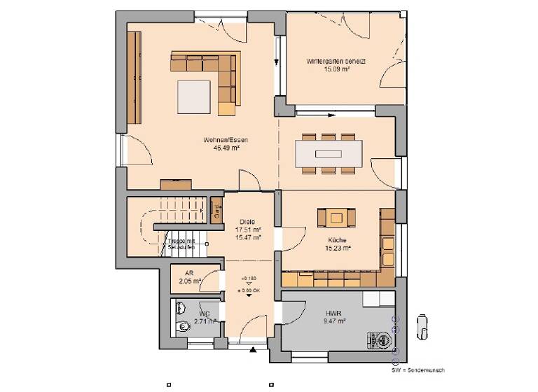 Einfamilienhaus zum Kauf provisionsfrei 808.027 € 5 Zimmer 189 m² 615 m² Grundstück Medingen Ottendorf-Okrilla 01458