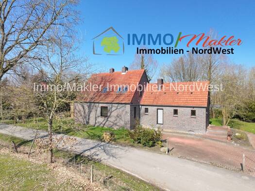 Einfamilienhaus zum Kauf 369.000 € 7 Zimmer 131 m² 1.324 m² Grundstück Osterhammsweg 7 Asel Wittmund 26409