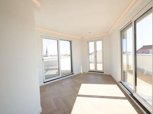 Penthouse zur Miete - Erstbezug 1.350 € 2 Zimmer 75,4 m² 5. Geschoss frei ab 01.10.2026 Lützner Straße 41 Altlindenau Alt-West 04177