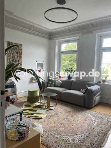 Studio zur Miete Tauschwohnung 1.200 € 4 Zimmer 84 m² 3. Geschoss Rotherbaum Hamburg 20146