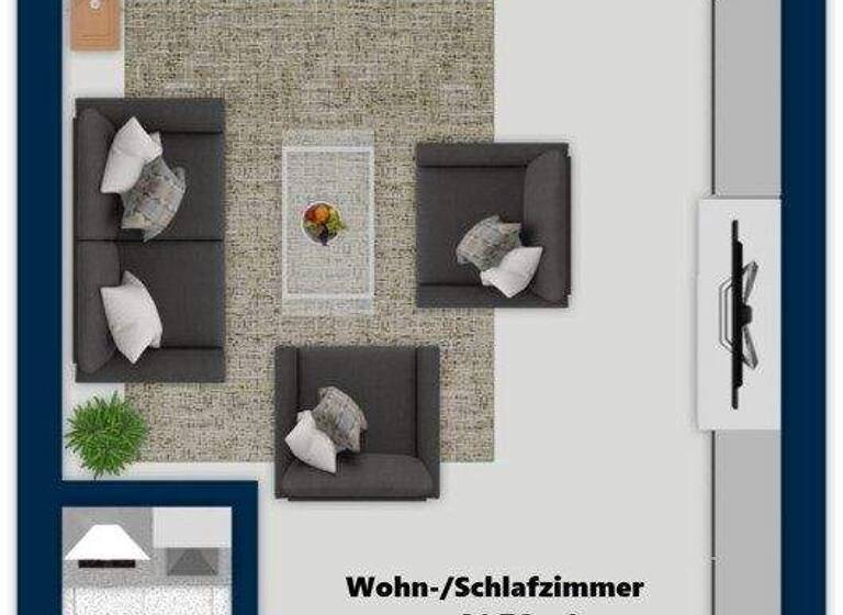 Studio zum Kauf 260.000 € 1 Zimmer 34,2 m² 3. Geschoss Sendling München 81369