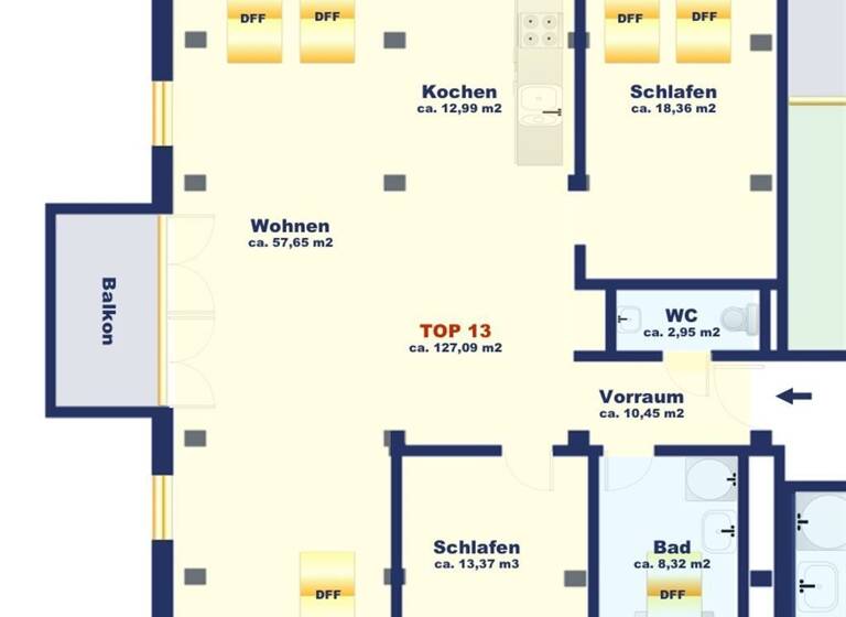 Wohnung zur Miete 1.678 € 3 Zimmer 127 m² frei ab sofort Hallein 5400