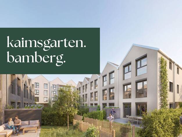 Wohnung zum Kauf - Erstbezug provisionsfrei 530.285 € 3 Zimmer 77,8 m² 1. Geschoss frei ab 31.03.2028 Kaimsgasse 19 Bamberg 96052