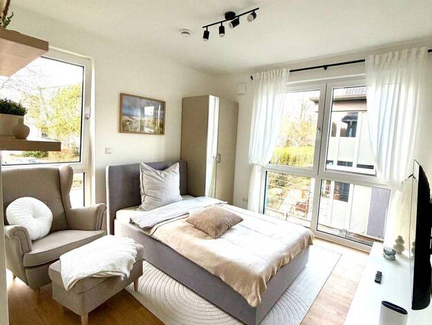 Studio zur Miete 1.100 € 1 Zimmer 21 m² Geschoss 1/2 frei ab sofort Jevenstedter Straße 108 Lurup Hamburg 22547