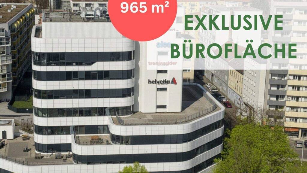 Bürofläche zur Miete 14 € 965,5 m² Bürofläche Gürtelturmplatz 1 Gries Graz 8020