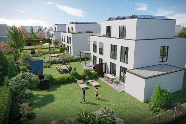 Doppelhaushälfte zum Kauf - Neubau provisionsfrei 519.900 € 6 Zimmer 162 m² 342 m² Grundstück Helmut-Schmidt-Straße 9 Merten Bornheim 53332
