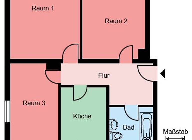 Wohnung zur Miete 509 € 3 Zimmer 70,6 m² EG frei ab 22.05.2026 Im Hütten 35 Dröschede Iserlohn 58644