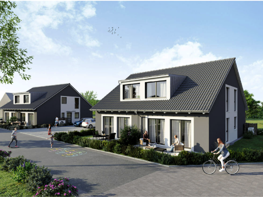 Doppelhaushälfte zum Kauf - Erstbezug provisionsfrei 614.000 € 5 Zimmer 113,2 m² 236,2 m² Grundstück frei ab sofort Lehningen Tiefenbronn 75233