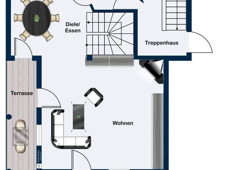 Terrassenwohnung zum Kauf 730.000 € 5,5 Zimmer 162 m² Eggstätt 83125