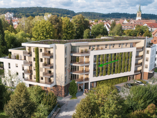 Wohnung zur Miete - Erstbezug 1.080 € 2 Zimmer 58,8 m² 2. Geschoss Renningen 71272
