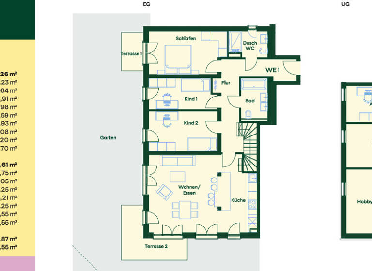 Maisonette zum Kauf - Erstbezug 980.000 € 7 Zimmer 180,4 m² EG Hielscherstr. 51 Wilhelmsruh Berlin / Wilhelmsruh 13158