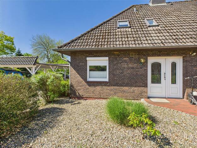 Reihenendhaus zur Miete 1.015 € 2 Zimmer 72 m² frei ab 01.09.2025 Strandweg 23a Halebüll Husum / Schobüll 25813