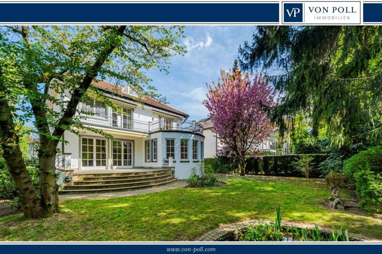 Villa zum Kauf 4.250.000 € 5 Zimmer 341,8 m² 813 m² Grundstück Dornbusch Frankfurt am Main 60320