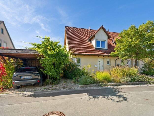 Doppelhaushälfte zum Kauf 529.000 € 4 Zimmer 130 m² 340 m² Grundstück Hausen 91353