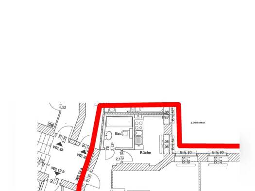 Wohnung zur Miete Tauschwohnung 345 € 1,5 Zimmer 52 m² 4. Geschoss Kreuzberg Berlin 10245