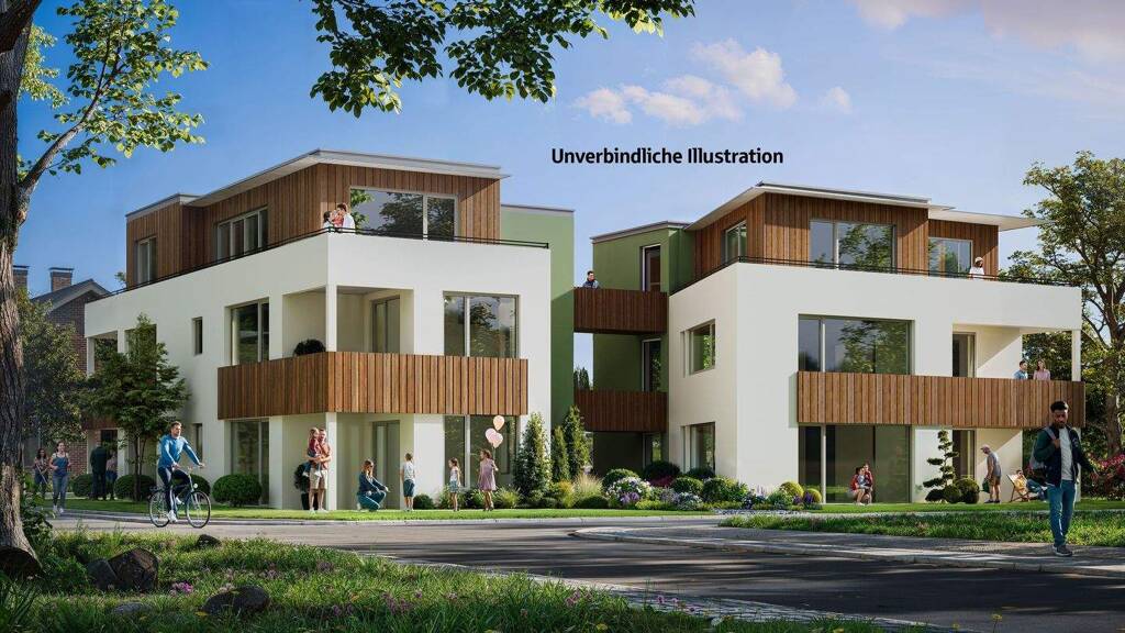 Wohnung zum Kauf - Erstbezug provisionsfrei 363.000 € 2,5 Zimmer 60,2 m² Hildrizhausen 71157