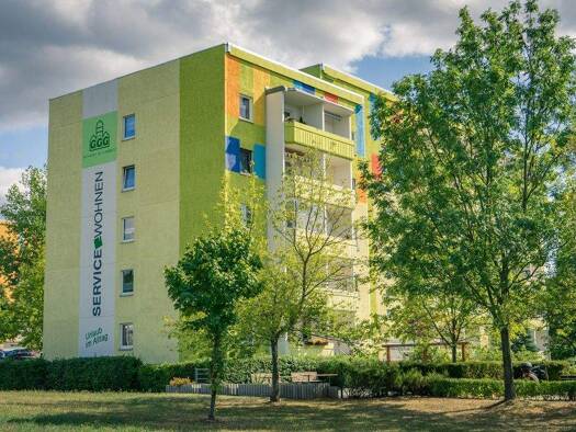 Wohnung zur Miete 215 € 1 Zimmer 34,3 m² 6. Geschoss frei ab 01.02.2026 Max-Opitz-Str. 2 Hutholz Chemnitz 09123