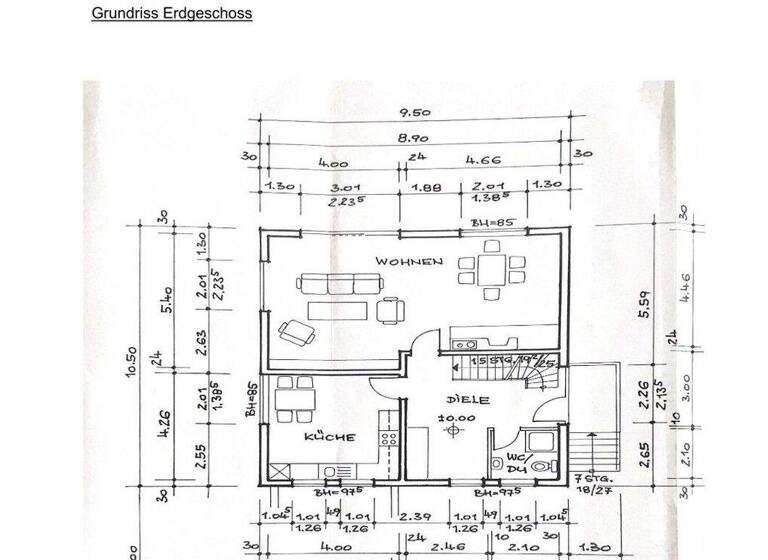 Einfamilienhaus zur Miete 2.349 € 4 Zimmer 130 m² 752 m² Grundstück Borgsdorf 16556