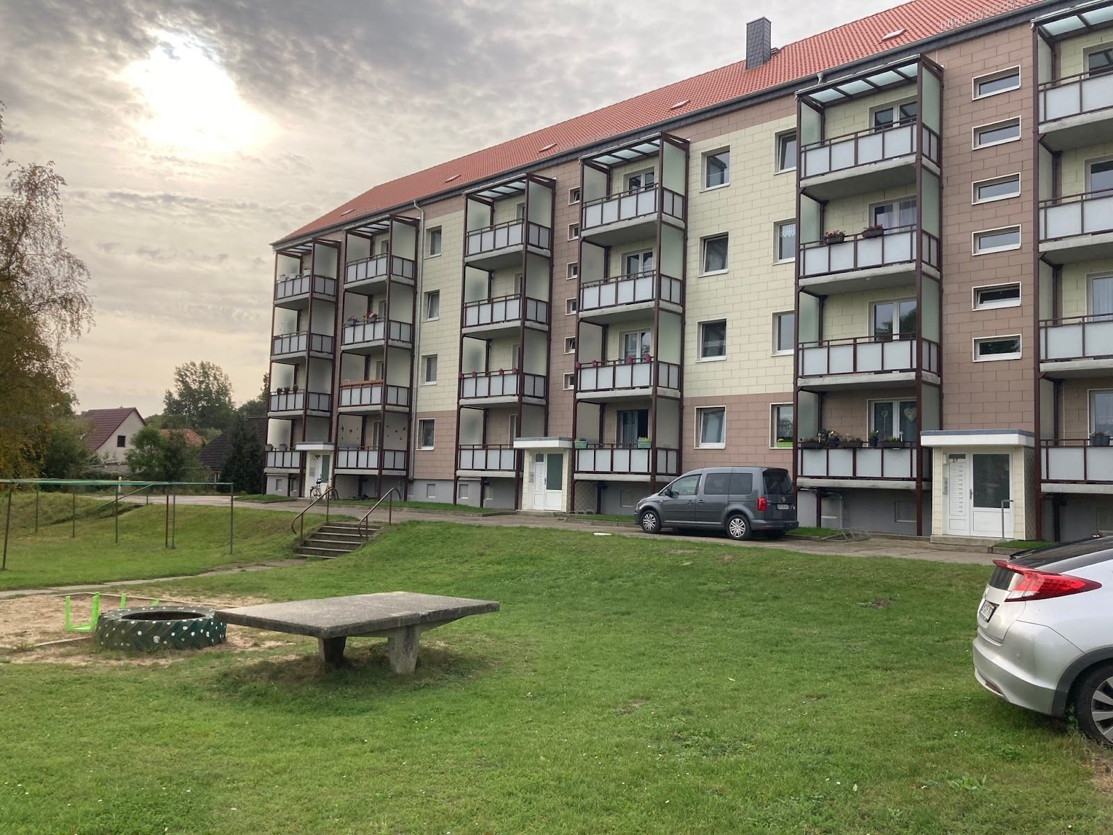 Wohnung zur Miete 260 € 2 Zimmer 54,1 m²<br/>Wohnfläche 1.<br/>Geschoss Demminer Straße 27 Tützpatz Tützpatz 17091