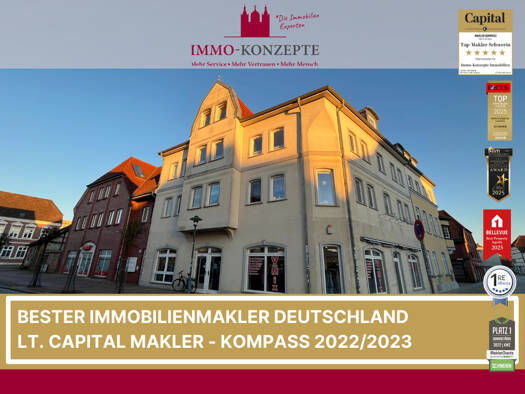 Wohnung zum Kauf 146.550 € 3 Zimmer 98,8 m² 1. Geschoss Hagenow Hagenow 19230