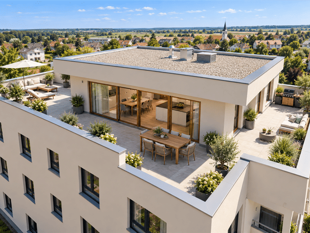 Penthouse zum Kauf - Erstbezug 4 Zimmer 126 m² 4. Geschoss frei ab 01.12.2026 Schwabmünchen 86830