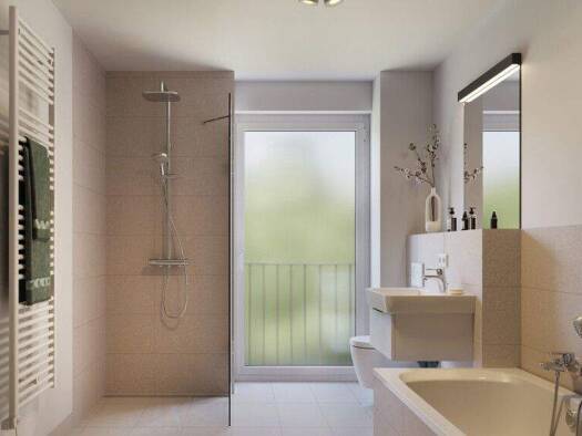 Wohnung zum Kauf - Neubau 875.000 € 3 Zimmer 99,4 m² Wildbader Straße 14 Bad Cannstatt Stuttgart 70372