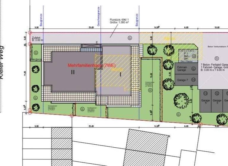 Wohnung zum Kauf 256.500 € 2 Zimmer 60,4 m² 2. Geschoss Kieler Weg 38 Iprump/Stickgras Delmenhorst 27751