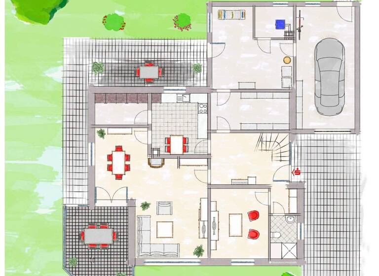 Einfamilienhaus zum Kauf 479.000 € 6 Zimmer 143 m² 961 m² Grundstück Rhede 46414