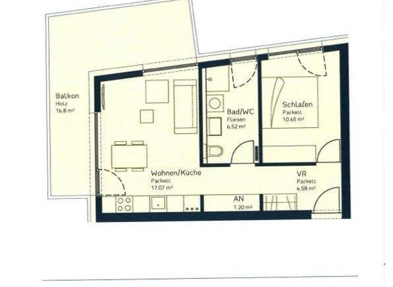 Wohnung zur Miete 590 € 2 Zimmer 42 m² frei ab sofort Billrothgasse 10 Ries Graz 8047