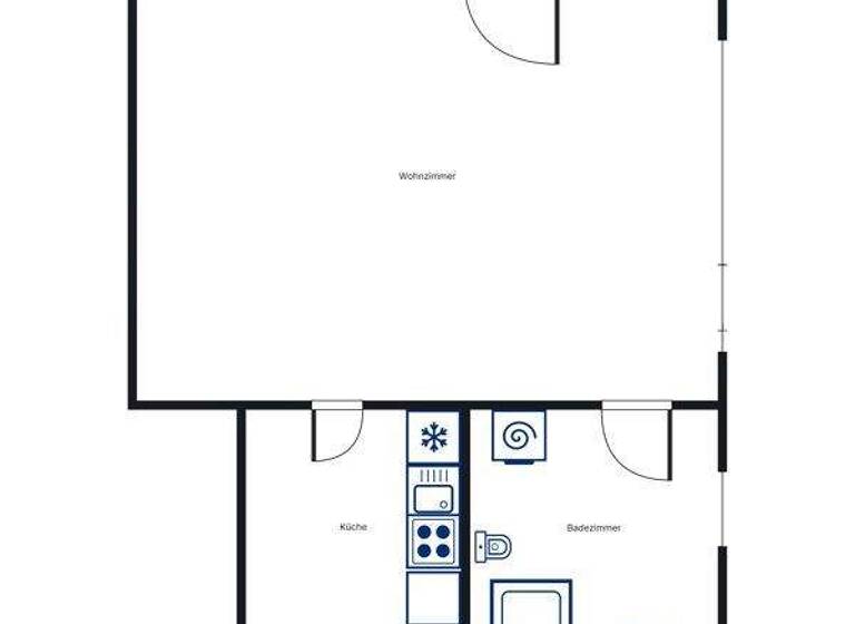 Studio zur Miete 464 € 1 Zimmer 42 m² frei ab 08.03.2026 Pölitzstr. 10 Gohlis-Süd Leipzig 04155