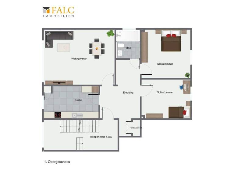 Wohnung zur Miete 825 € 3 Zimmer 80 m² frei ab 01.05.2026 Kuhlweg 7 Orsbach Aachen 52074