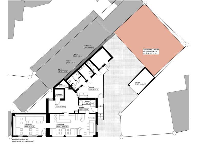 Gastronomie/Hotel zum Kauf 489.000 € 1.322 m² Grundstück Klein-Auheim Hanau 63456