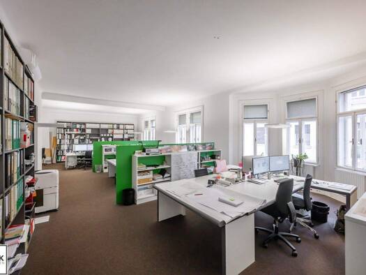 Büro zur Miete 18,38 € 7 Zimmer Wien 1030