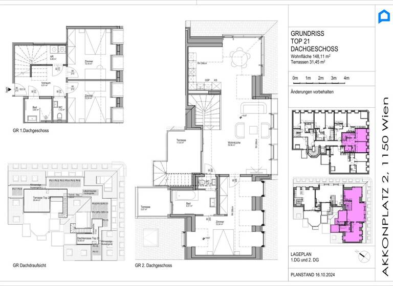 Wohnung zum Kauf - Erstbezug 1.282.000 € 4 Zimmer 148,1 m² 1. Geschoss Wien,Rudolfsheim-Fünfhaus 1150