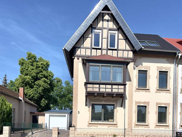 Doppelhaushälfte zum Kauf provisionsfrei 580.000 € 6 Zimmer 220 m² 321 m² Grundstück Bad Lauchstädt Bad Lauchstädt 06246
