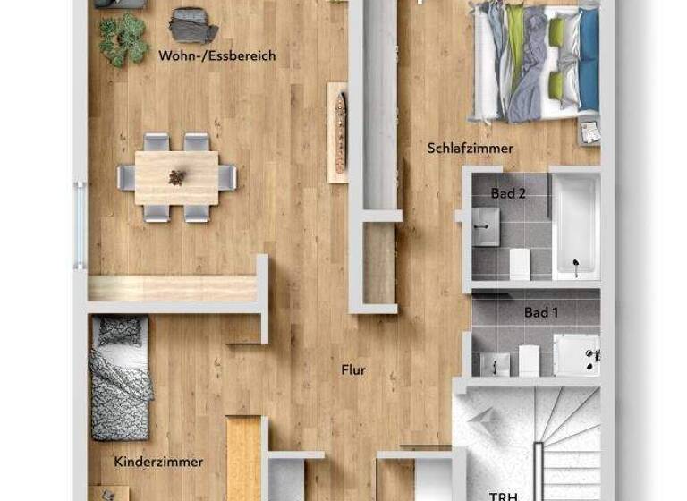 Wohnung zum Kauf 375.000 € 3 Zimmer 95 m² Heumaden Stuttgart (Heumaden) 70619