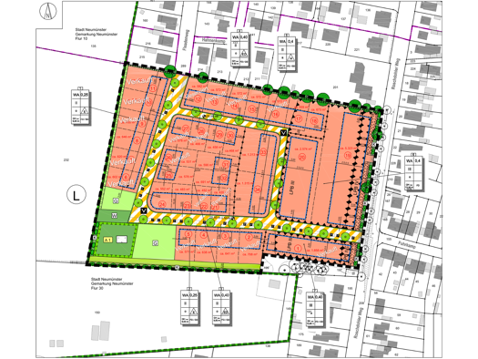Grundstück zum Kauf 646 m² Grundstück frei ab sofort Einfeld Neumünster 24536