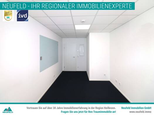 Bürokomplex zur Miete 159 € 1 Zimmer Am Willenbach 3/1 Oedheim 74229