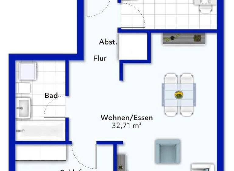 Wohnung zum Kauf 195.000 € 2 Zimmer 78 m² Bensheim 64625